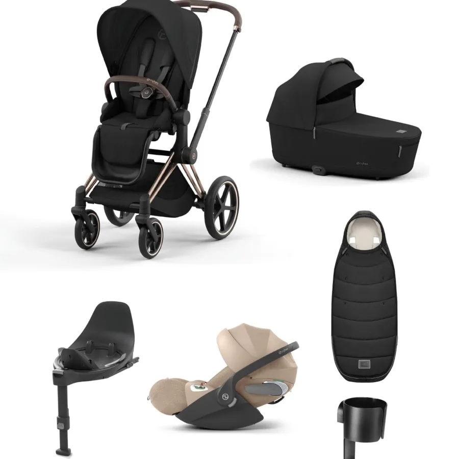 Cybex E-Priam Pushchair Bundle (7 Pieces)